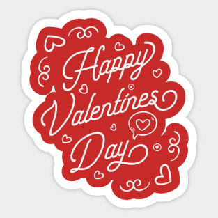 Happy Valentine's Day Best Valentines Day Gift Sticker